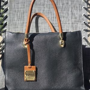 Valentina Italia Pebble Leather Satchel Purse